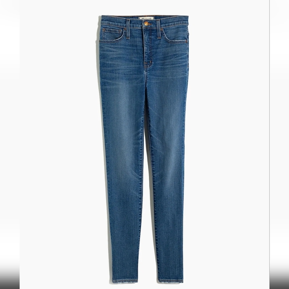 Madewell 11" High-Rise Skinny Jeans in Maricopa Wash - Picture 3 of 11
